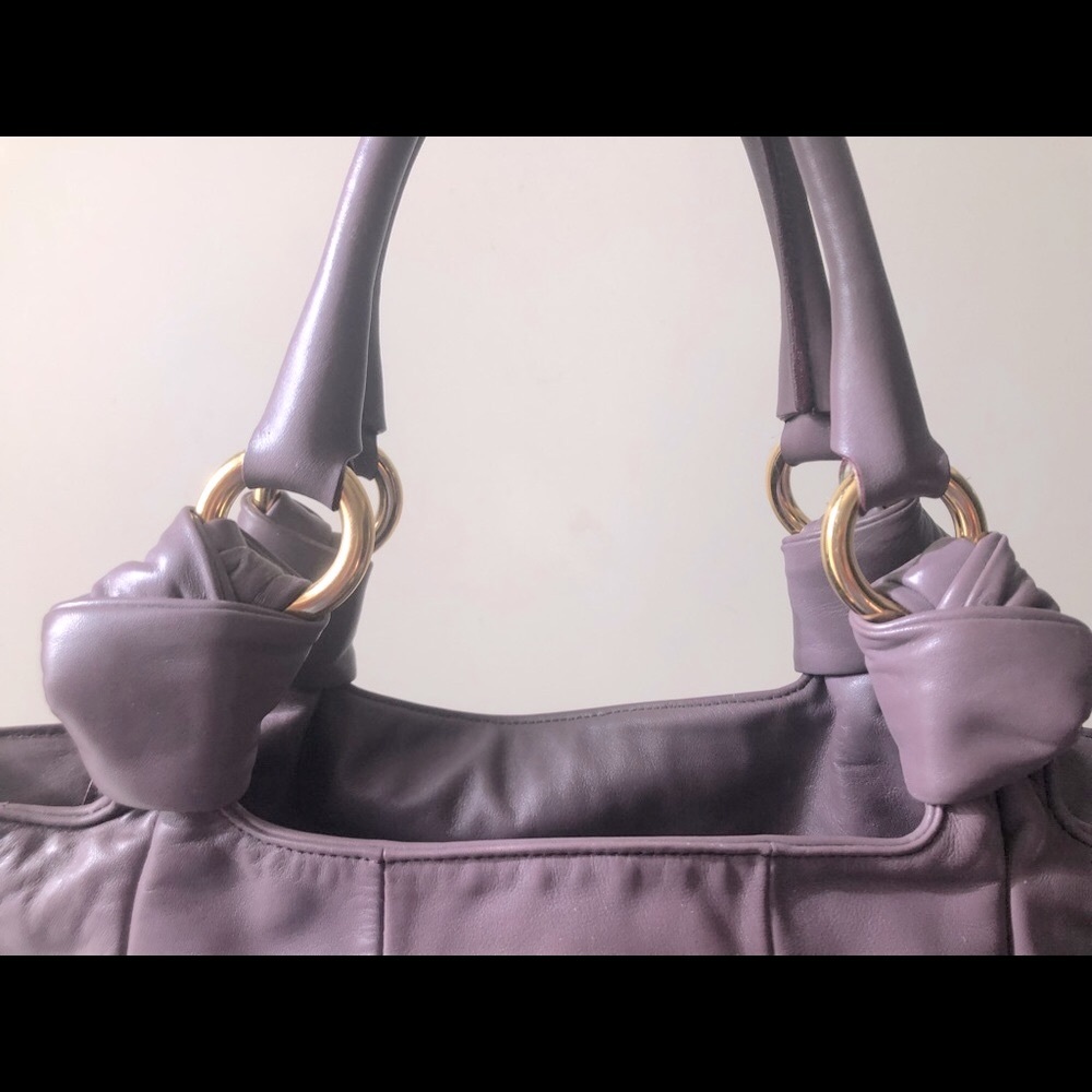 🤩 NWOT!! MARC JACOBS MERCER PARKER *Authentic* Lavender Shoulder Bag! 🎊 - Picture 9 of 14
